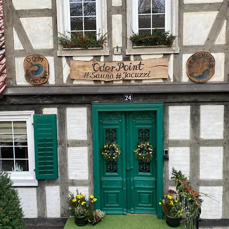 Oderpoint#sauna#jacuzzi Semesterbostad *