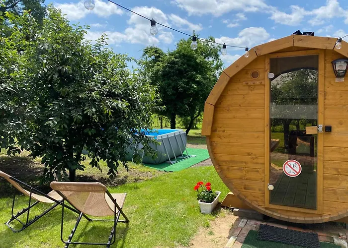 Oderpoint#sauna#jacuzzi Сasa de vacaciones Gozdowice